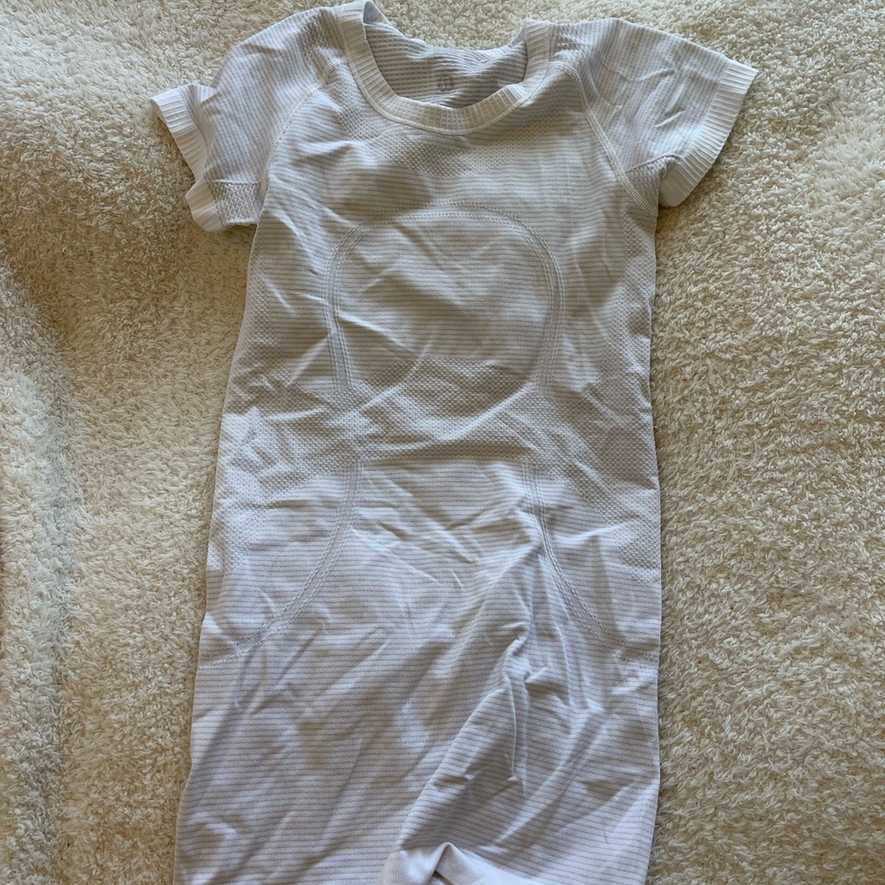 White Lululemon Top